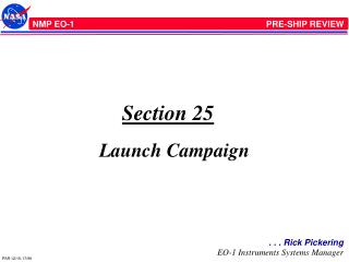 Section 25 Launch Campaign