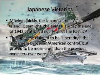 Japanese Victories