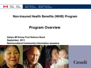 Non-Insured Health Benefits (NIHB) Program