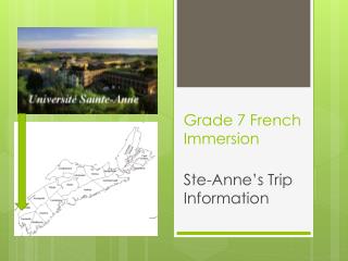 Grade 7 French Immersion