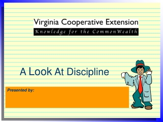A Look At Discipline
