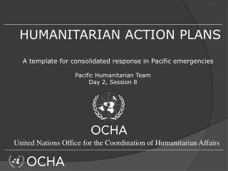 template action humanitarian theory pacific consolidated response plans emergencies ppt powerpoint presentation slideserve