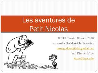 Les aventures de Petit Nicolas