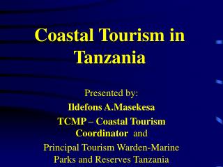 Coastal Tourism in Tanzania