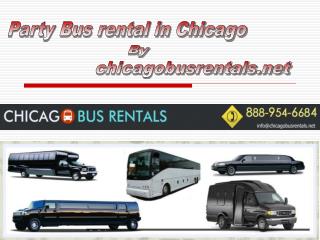 Party Bus rental in Chicago