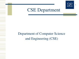 CSE Department