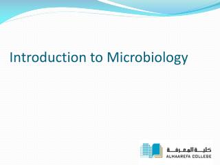 PPT - Introduction To Microbiology PowerPoint Presentation, Free ...