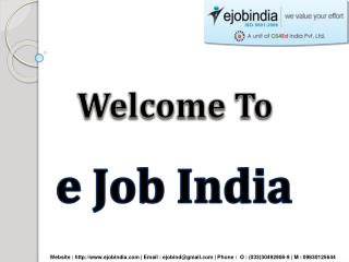 Ejob India - Kolkata's Best Software Training Institute
