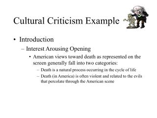 Cultural Criticism Example