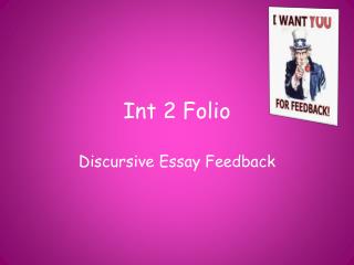 Int 2 Folio