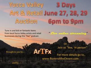 Yucca Valley Art & Retail Auction