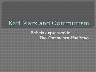 an analysis of the communist manifesto by karl marx and the historical change in the 19th century an analysis of the communist manifesto by karl marx and the historical change in the 19th century