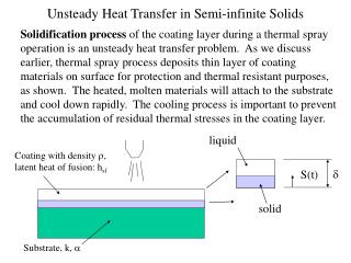 Unsteady Heat Transfer in Semi-infinite Solids