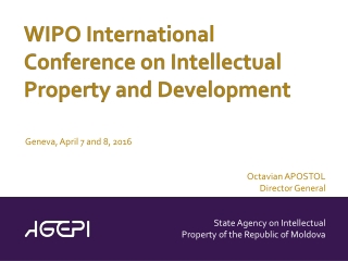 WIPO International Conference on Intellectual Property and Development