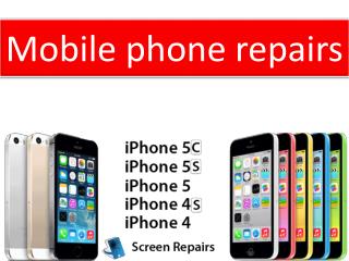 Mobile phone repairs