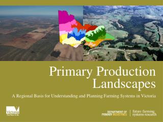 Primary Production Landscapes