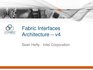 Fabric Interfaces Architecture – v4