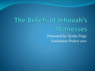 christian vs jehovah witness beliefs