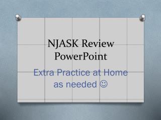 NJASK Review PowerPoint
