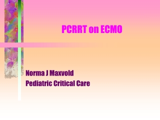 PCRRT on ECMO
