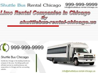 Shuttle Bus Rental Chicago