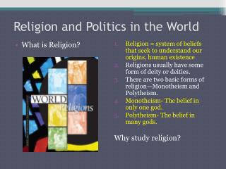 Religion and Politics in the World