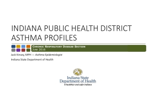 Indiana Public Health District Asthma Profiles