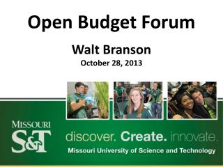 Open Budget Forum