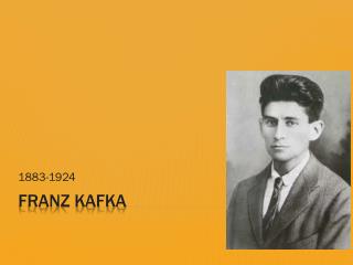 PPT - Franz Kafka PowerPoint Presentation, free download - ID:2324259