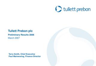 Tullett Prebon plc