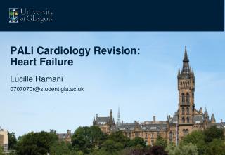 PALi Cardiology Revision: Heart Failure