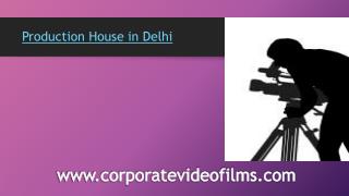 Video Production Company in Delhi