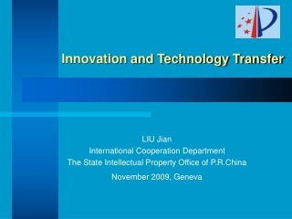 Innovation and Technology Transfer