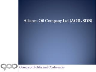 Alliance Oil Company Ltd (AOIL SDB) - Financial and Strategi