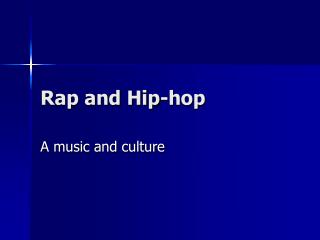 Rap and Hip-hop