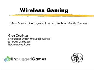 Wireless Gaming