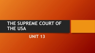 THE SUPREME COURT OF THE USA