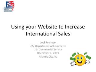 Using your Website to Increase International Sales