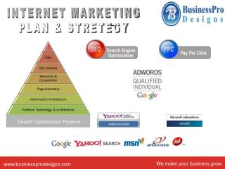 INTERNET MARKETING PLAN & STRETEGY