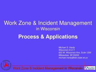 Work Zone & Incident Management in Wisconsin