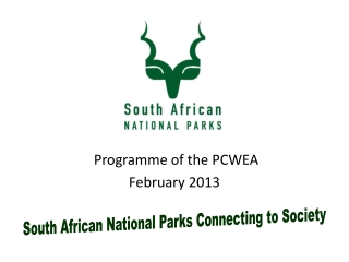 Programme of the PCWEA February 2013