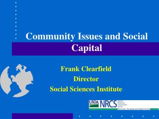 Community Issues and Social Capital
