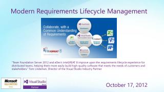 Modern Requirements Lifecycle Management