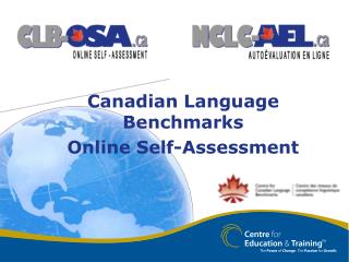 Canadian Language Benchmarks Online Self-Assessment
