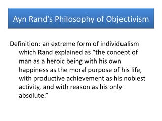 objectivism ayn