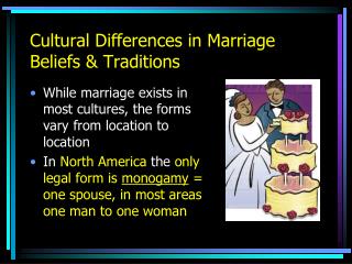 cultural traditions beliefs differences marriage