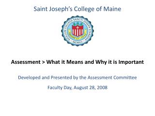 Assessment > What it Means and Why it is Important