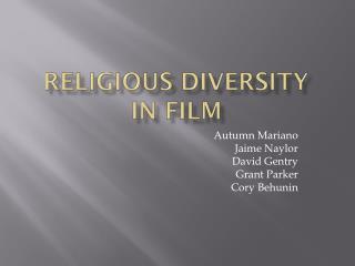 Religious diversity in film