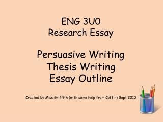 structure of a persuasive essay slideshare structure of a persuasive essay slideshare