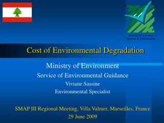 Cost of Environmental Degradation